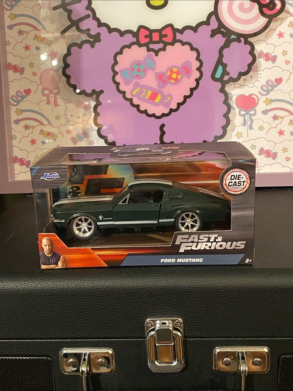 NIB 1:32 Fast & Furious Die-Cast Ford Mustang 💚🖤